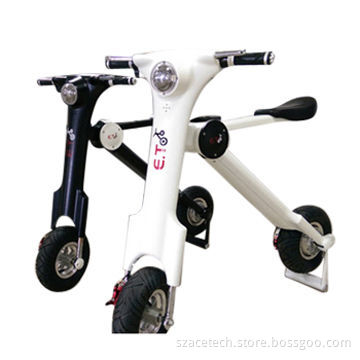 Mini bike with 4V, 11Ah lithium battery, maximum speed of 45km/h, short charging